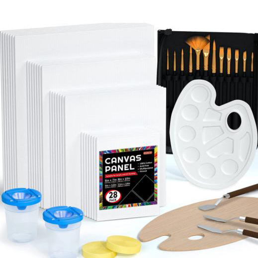 Warum sollten Sie sich für das Leinwand-Malbrett mit Farbgebung von Art Supplies für Ihre kreativen Projekte entscheiden?