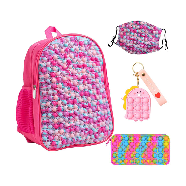 Fidget Pop-On-It Schultasche für Schüler