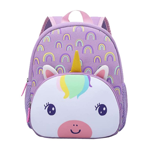 Regenbogen-Schultasche für Mädchen