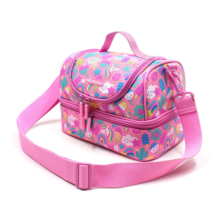 Isolierte Tow Layers Kinder-Lunchtasche