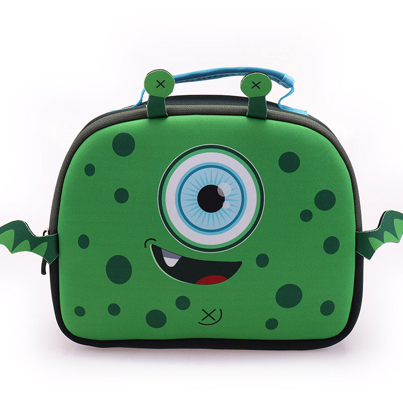 Niedliche Lunchtasche aus Monster-Neopren